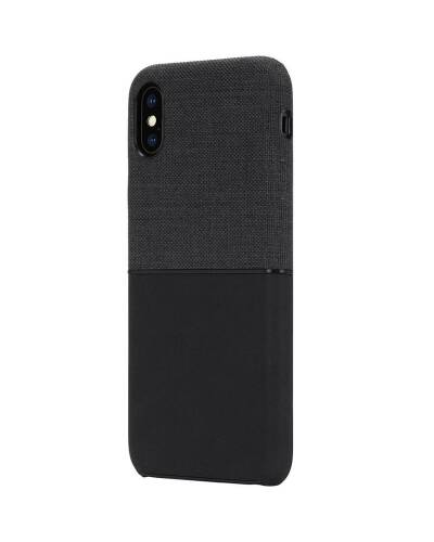 Etui iPhone Xs Max Incase Textured Snap Czarne - zdjęcie 3