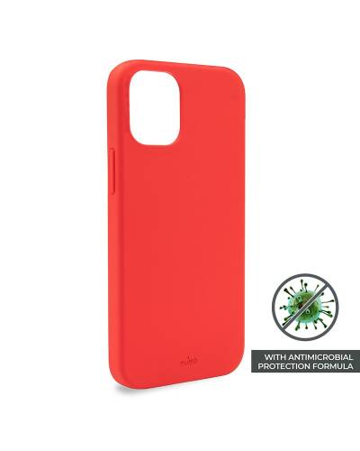 Etui do iPhone 12/12 Pro PURO ICON Anti-Microbial - czerwone  - zdjęcie 1