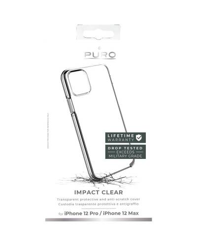 Etui do iPhone 12/12 Pro PURO Impact - przezroczyste  - zdjęcie 7