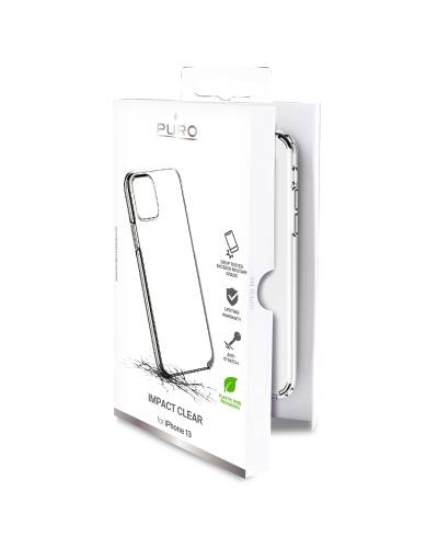 Etui do iPhone 13 PURO Impact Clear przezroczysty - zdjęcie 3