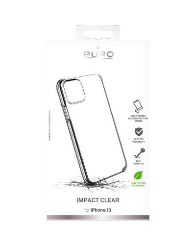 Etui do iPhone 13 PURO Impact Clear przezroczysty - zdjęcie 4