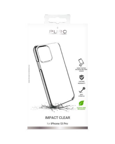 Etui do iPhone 13 Pro PURO Impact Clear przezroczysty - zdjęcie 4