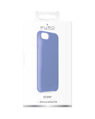 Etui do iPhone 6/6s/7/8/SE 2020 PURO ICON Cover - blue formentera - zdjęcie 4