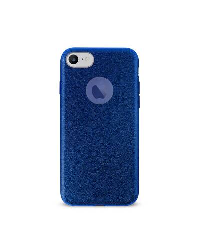 Etui iPhone 6/6s/7/8/SE 2020 PURO Shine Pocket - niebieskie  - zdjęcie 4