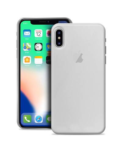 Etui do iPhone X PURO Ultra Slim - przezroczyste  - zdjęcie 1