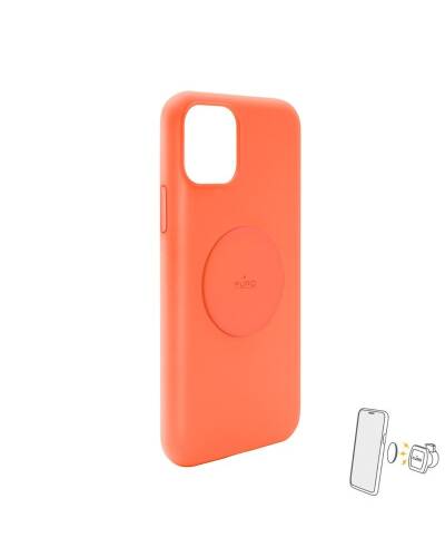 Etui magnetyczne do iPhone 11 Puro ICON + Cover - pomarańczowe - zdjęcie 1