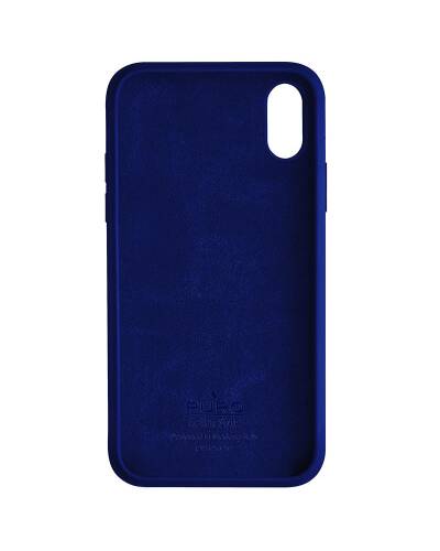 Etui do iPhone XR Puro Icon Cover -  granatowe  - zdjęcie 4