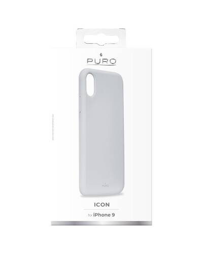 Etui do iPhone XR Puro Icon Cover - niebieski jasny - zdjęcie 4