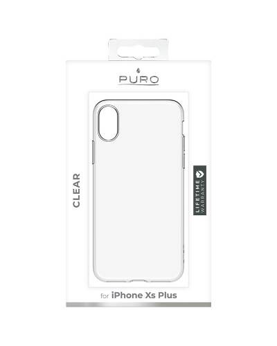 Etui do iPhone Xs Max PURO Clear Cover - przezroczyste - zdjęcie 2