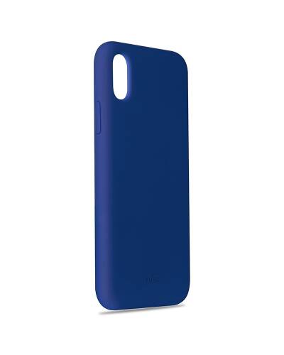 Etui do iPhone Xs Max Puro Icon Cover - granatowe - zdjęcie 2