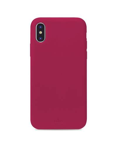 Etui do iPhone Xs Max Puro Icon Cover -  fuksja - zdjęcie 1