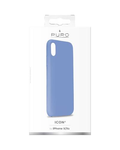 Etui do iPhone X/Xs PURO ICON Cover - blue formentera - zdjęcie 4