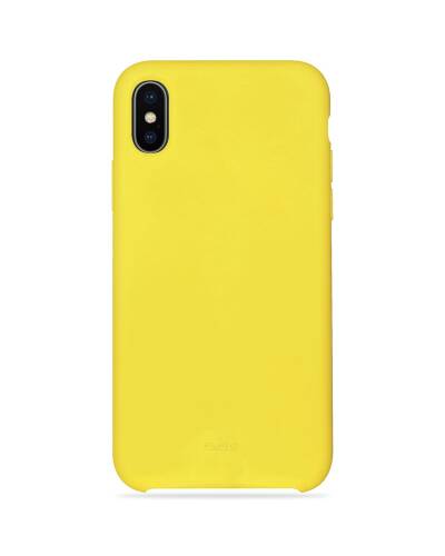 Etui do iPhone X PURO ICON Cover - żółte - zdjęcie 1