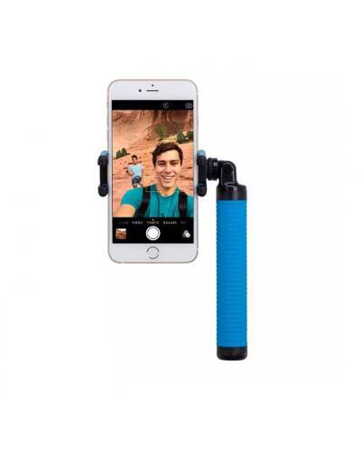 Selfie Stick Momax Hero BT 100cm - niebieski - zdjęcie 2