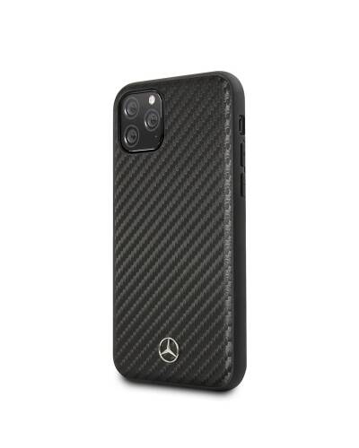 Etui do iPhone 11 Pro Mercedes Dynamic Line - czarne  - zdjęcie 2