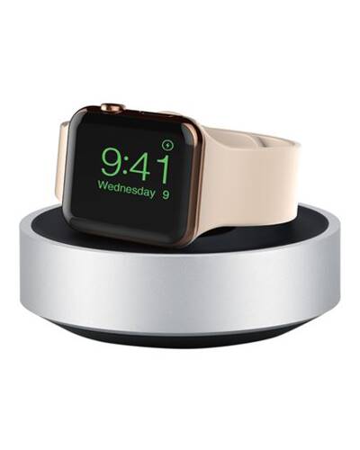Podstawka do Apple Watch Just Mobile HoverDock - srebrna - zdjęcie 1
