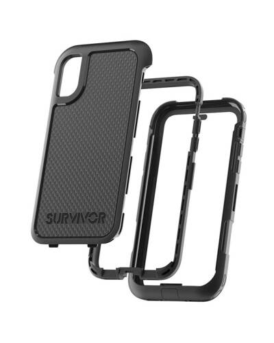 Etui do iPhone X Griffin Survivor Extreme - przeźroczyste - zdjęcie 1