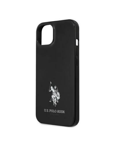 Etui do iPhone 13 US Polo Assn Horses Logo czarne - zdjęcie 6