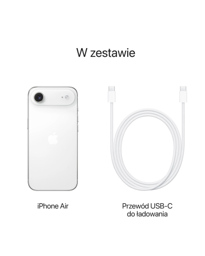 Przemyśl MG2M4HX/A Apple iPhone Air 256GB Biały obłok SKLEP TIO - zdjęcie 4