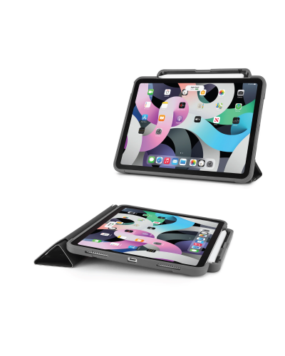 Etui do iPad Air 10,9 4/5 gen. Pipetto Origami No2 Pencil Shield - Niebieskie - zdjęcie 2