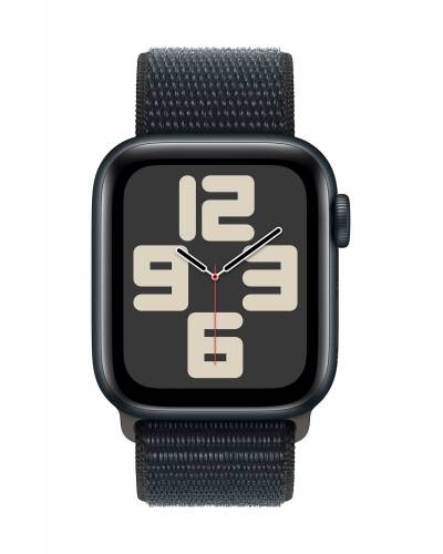 Apple Watch SE2 40mm aluminium w kolorze północy z opaską sportową w kolorze północy  - zdjęcie 2