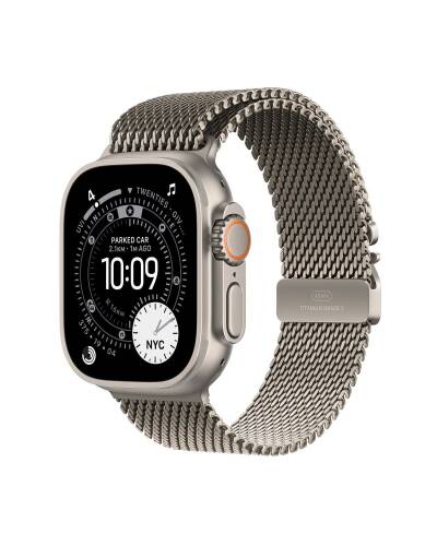 Apple Watch Ultra 3 tytan bransoletą mediolańską w kolorze naturalnym M MEWY4QP/A Rzeszów Warszawa - zdjęcie 1