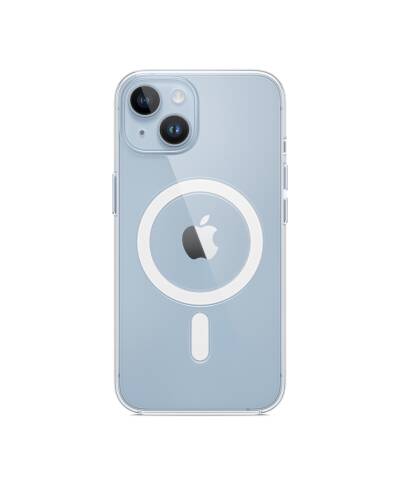 MPU13ZM/A Etui iPhone 14 Apple Silicone z MagSafe przezroczysty - zdjęcie 4