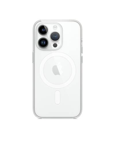 Etui do iPhone 14 Pro Apple Silicone Case z MagSafe - przezroczysty - zdjęcie 4