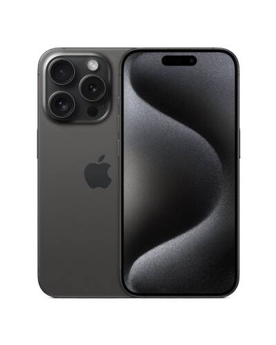 Apple iPhone 15 Pro 256GB - tytan czarny - zdjęcie 1