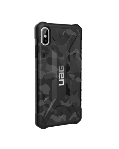 Etui do iPhone Xs Max UAG Pathfinder Midnigt Camo - czarne - zdjęcie 3