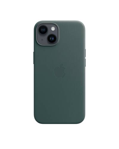 Etui do iPhone 14 Apple Leather Case - leśna zieleń - zdjęcie 6