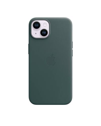 Etui do iPhone 14 Apple Leather Case - leśna zieleń - zdjęcie 3