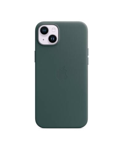 Etui do iPhone 14 Plus Apple Leather Case - leśna zieleń - zdjęcie 1