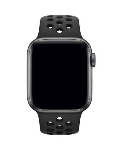 Pasek do Apple Watch 42mm Nike + Czarny - zdjęcie 2