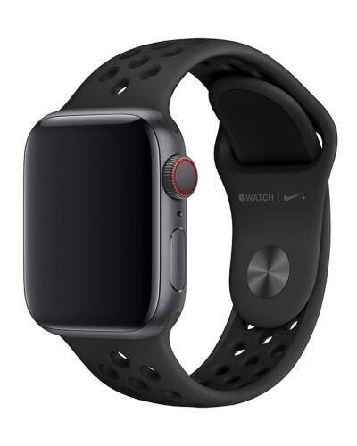 Pasek do Apple Watch 38mm Nike+ Czarny - zdjęcie 1