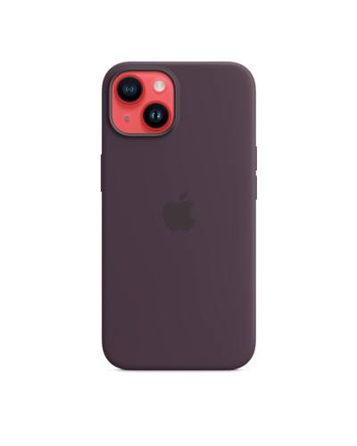 Etui do iPhone 14 Apple Silicone Case z MagSafe - jagodowy - zdjęcie 1