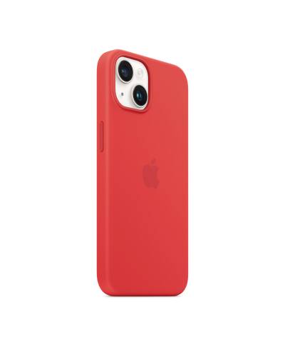 Etui do iPhone 14 Apple Silicone Case z MagSafe - (PRODUCT)RED - zdjęcie 5