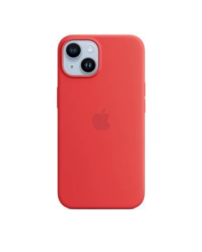 Etui do iPhone 14 Apple Silicone Case z MagSafe - (PRODUCT)RED - zdjęcie 2