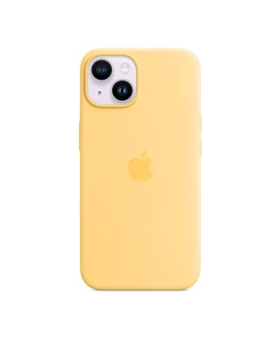 Etui do iPhone 14 Apple Silicon Case z MagSafe - bladożółty - zdjęcie 6