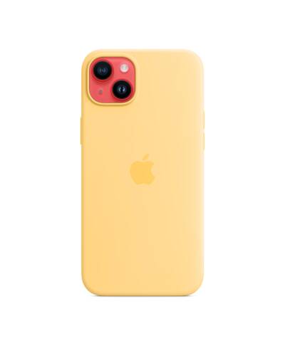 Etui do iPhone 14 Plus Apple Silicon Case z MagSafe - bladożółty - zdjęcie 1