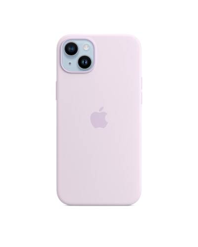 Etui do iPhone 14 Plus Apple Silicone Case z MagSafe - liliowy - zdjęcie 1