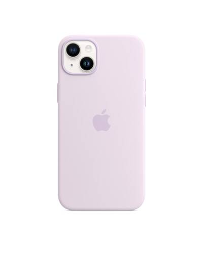 Etui do iPhone 14 Plus Apple Silicone Case z MagSafe - liliowy - zdjęcie 2