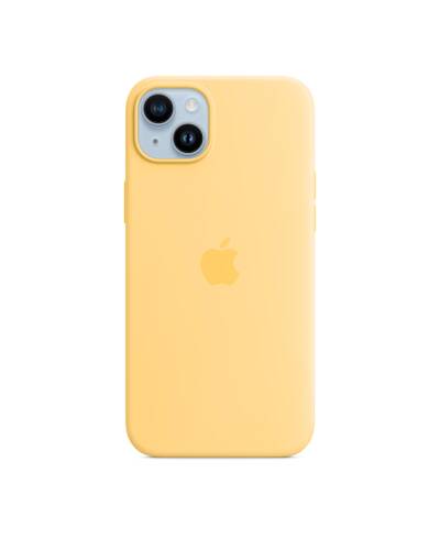 Etui do iPhone 14 Plus Apple Silicon Case z MagSafe - bladożółty - zdjęcie 5