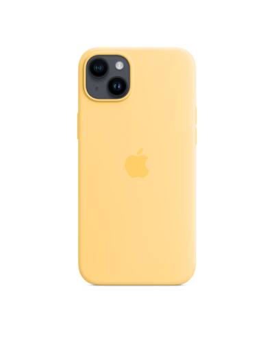 Etui do iPhone 14 Plus Apple Silicon Case z MagSafe - bladożółty - zdjęcie 4