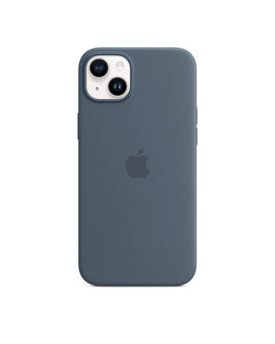 Etui do iPhone 14 Plus Apple Silicone Case z MagSafe - sztormowy błękit - zdjęcie 6