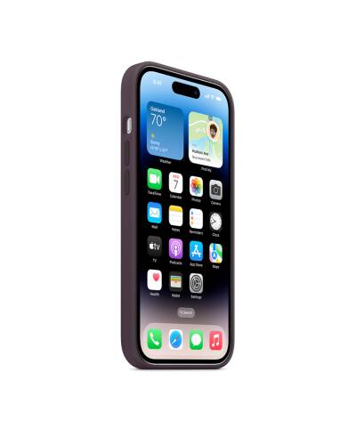 Etui do iPhone 14 Pro Apple Silicone Case z MagSafe - jagodowy - zdjęcie 2