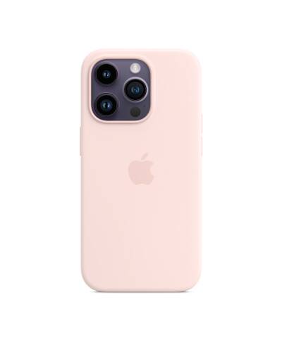 Etui do iPhone 14 Pro Apple Silicone Case z MagSafe - kredkowy róż - zdjęcie 4