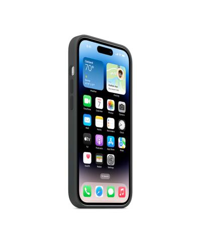 Etui do iPhone 14 Pro Apple Silicone Case z MagSafe - północ - zdjęcie 2