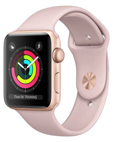 Apple Watch Series 3 42 mm Złoty - zdjęcie 1