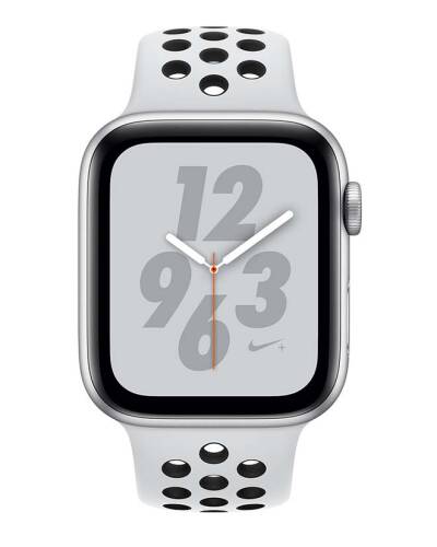 Apple Watch S4 Nike+ 44mm Srebrny z paskiem Nike w kolorze platyny/czarnym - zdjęcie 2